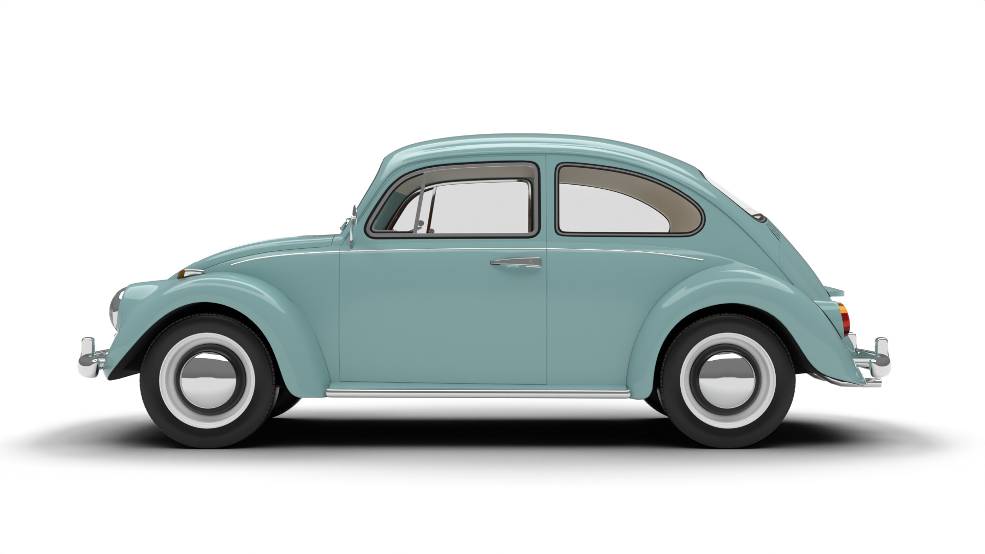 Volkswagen Beetle Type 1 1200 1965 3d model 3D model_12
