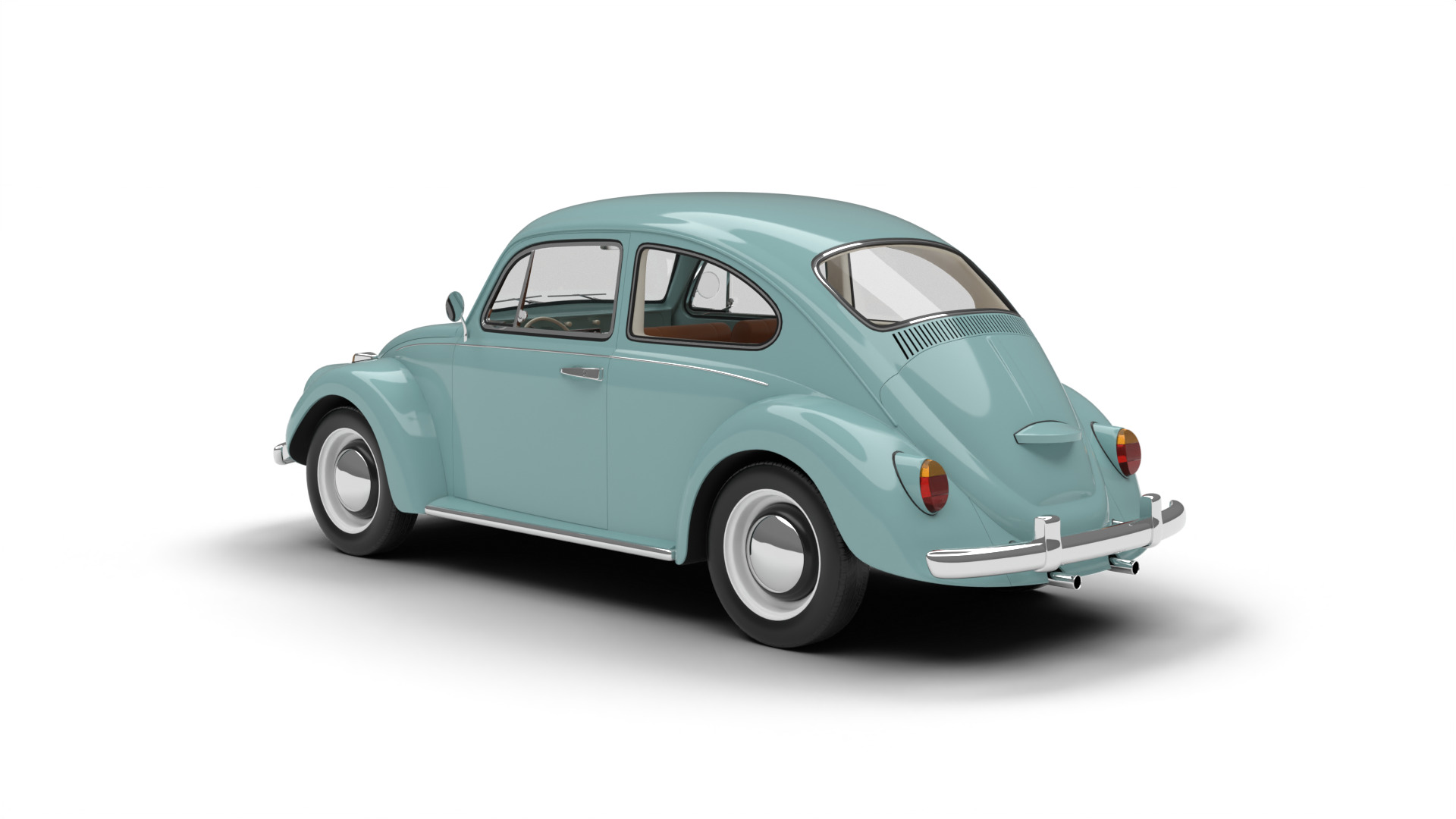 Volkswagen Beetle Type 1 1200 1965 3d model 3D model_3