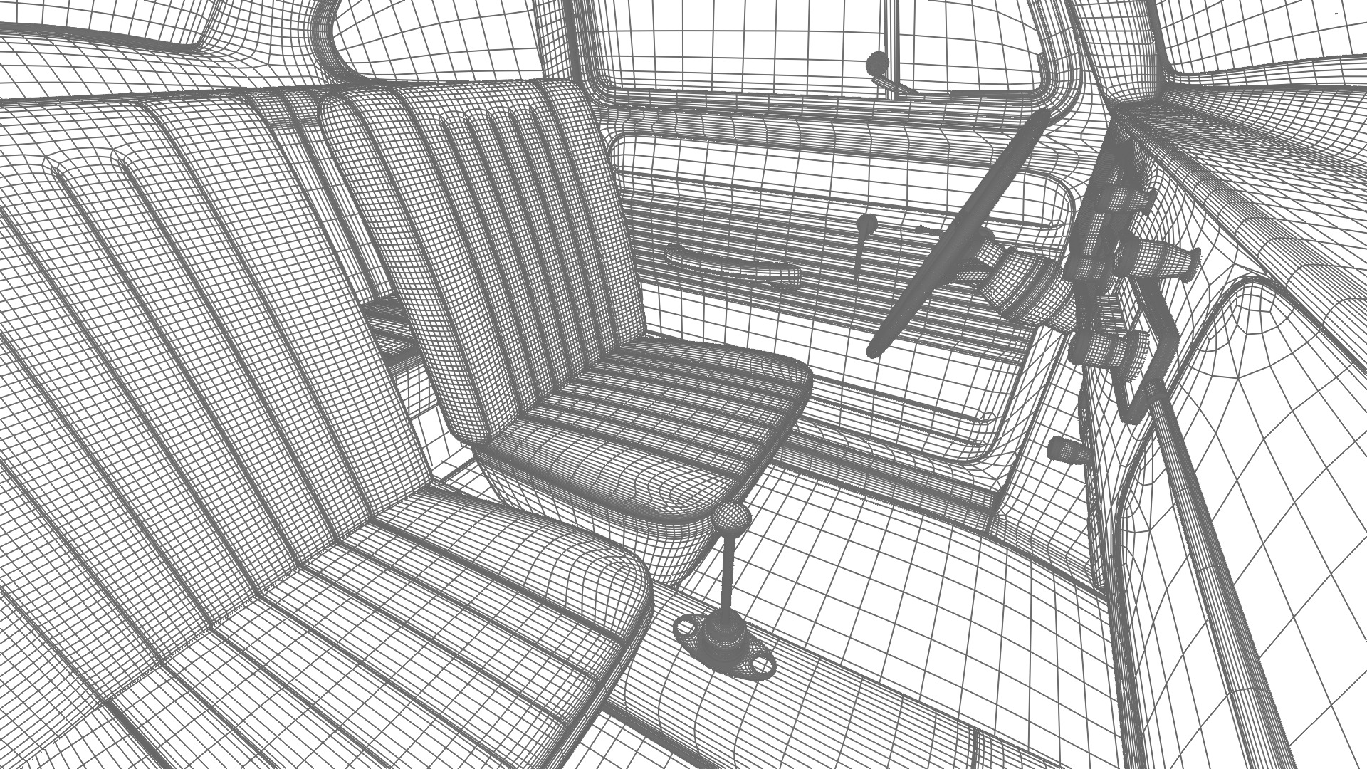 Volkswagen Beetle Type 1 1200 1965 3d model 3D model_51