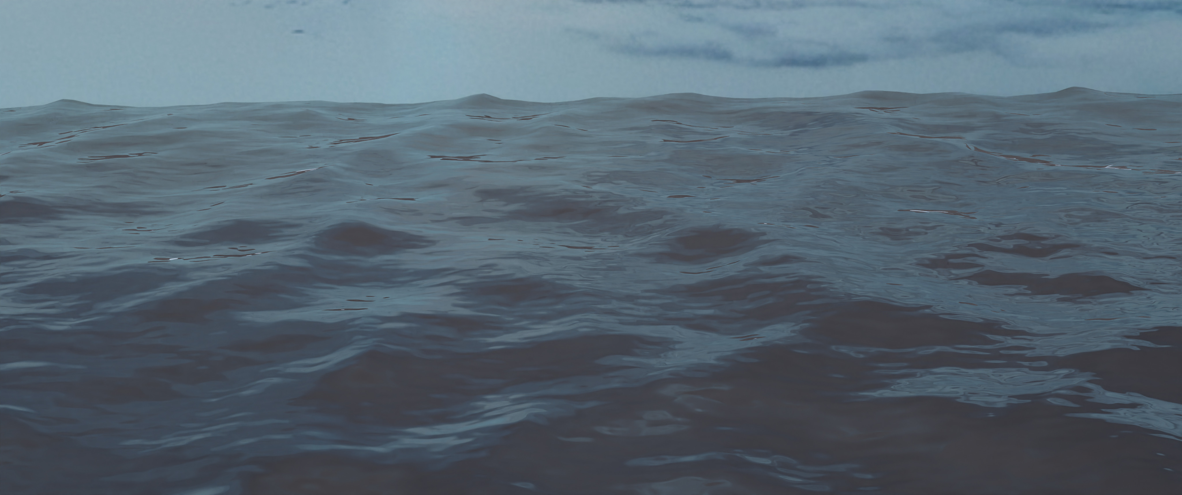 Realistic Ocean Blender Model 3D model_1