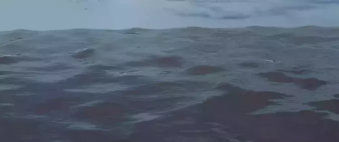 Realistic Ocean Blender Model 3D model
