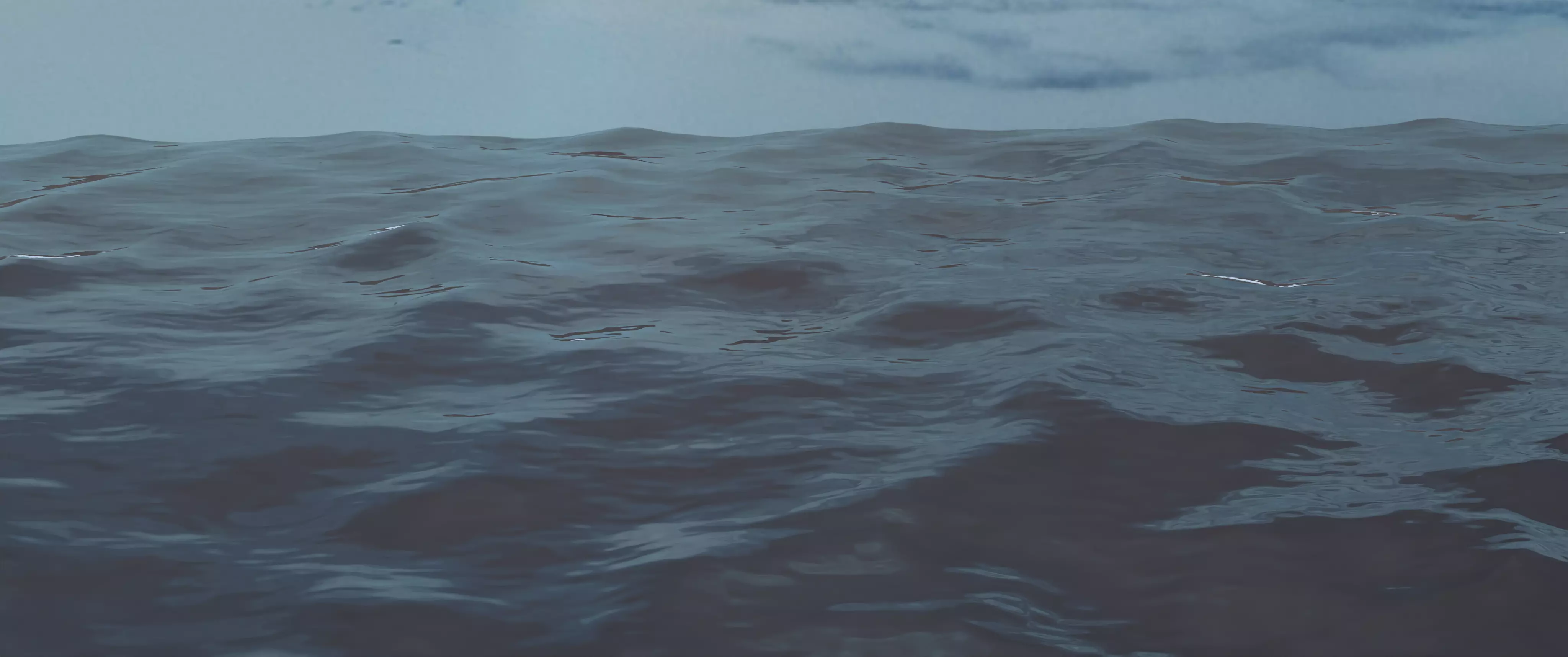 Realistic Ocean Blender Model 3D model_0