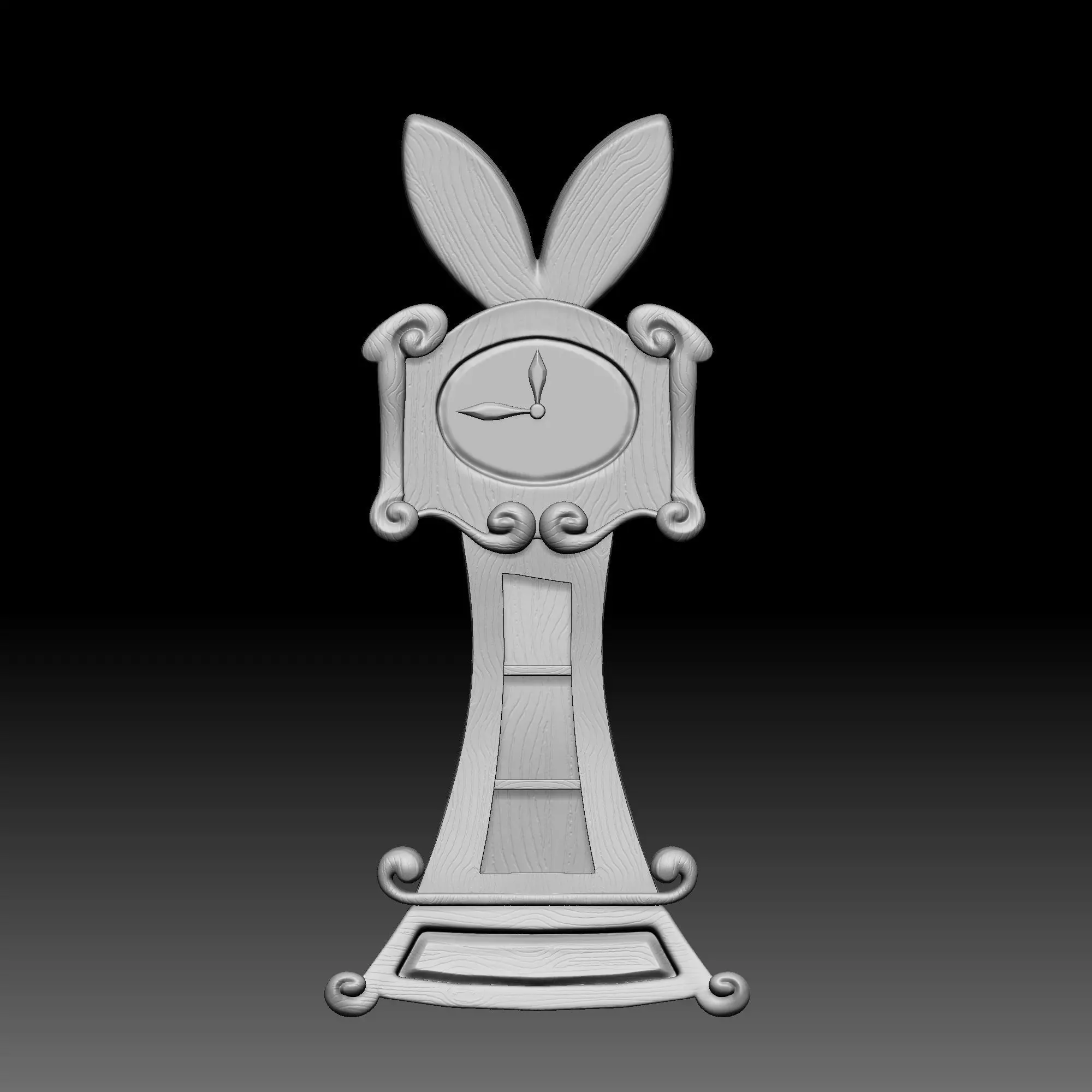 Clock - Alice in Wonderland - 010 3D print model_0