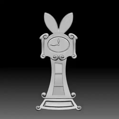 Clock - Alice in Wonderland - 010 3D print model