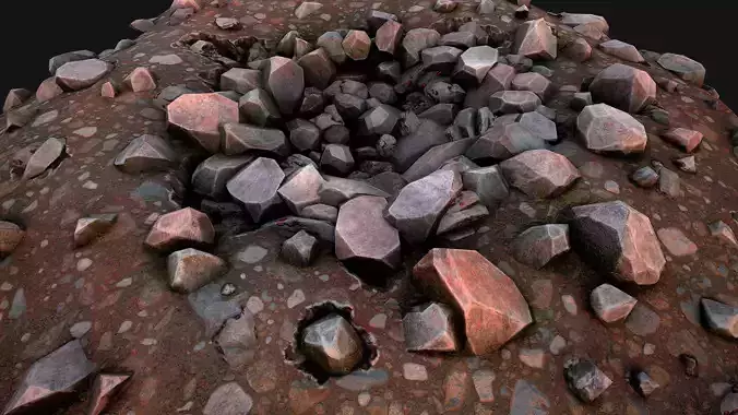 Gemstone Ore Deposits Mine Environment