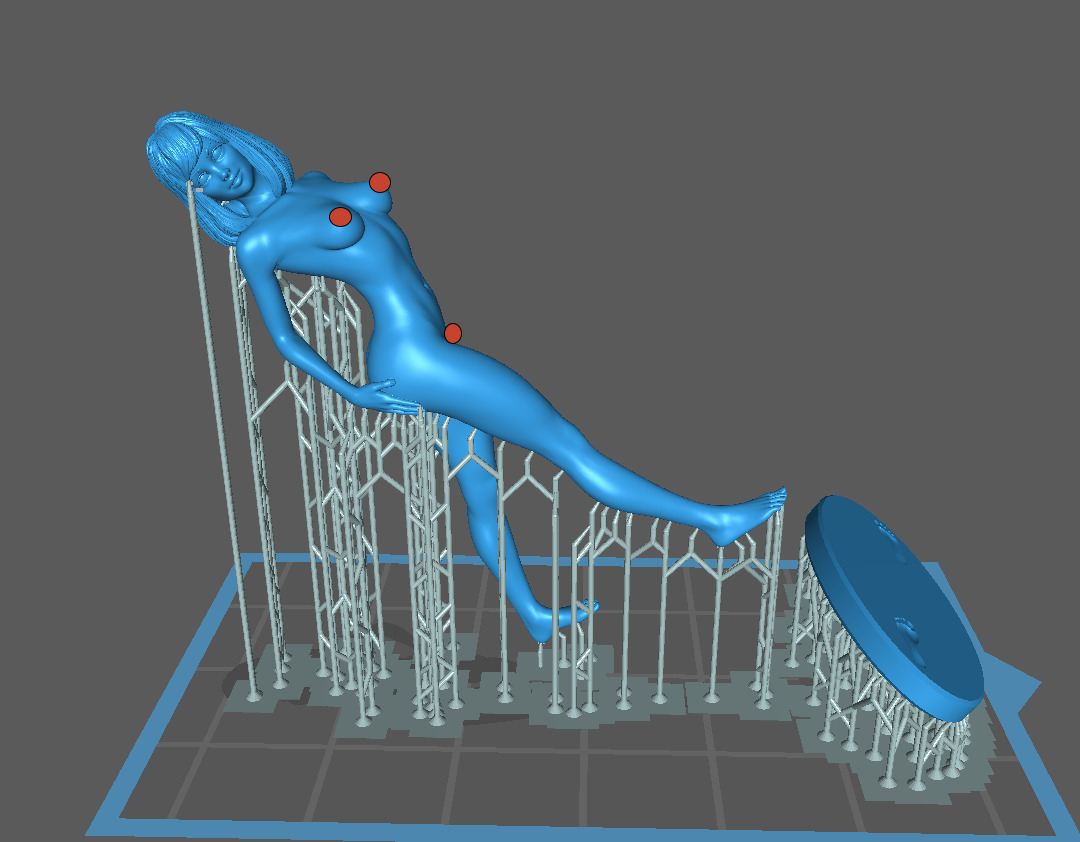 Nude girl 7 3D print model_4