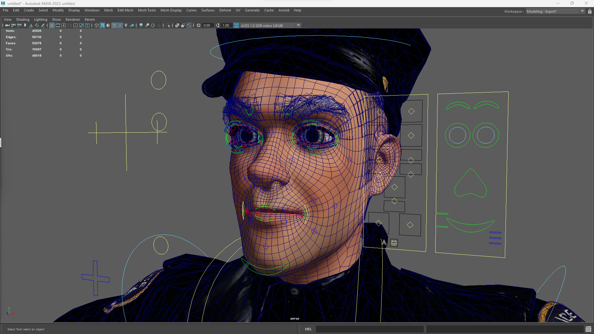 3D Law Enforcement Toon Character Police Officer Low-poly 3D model_22