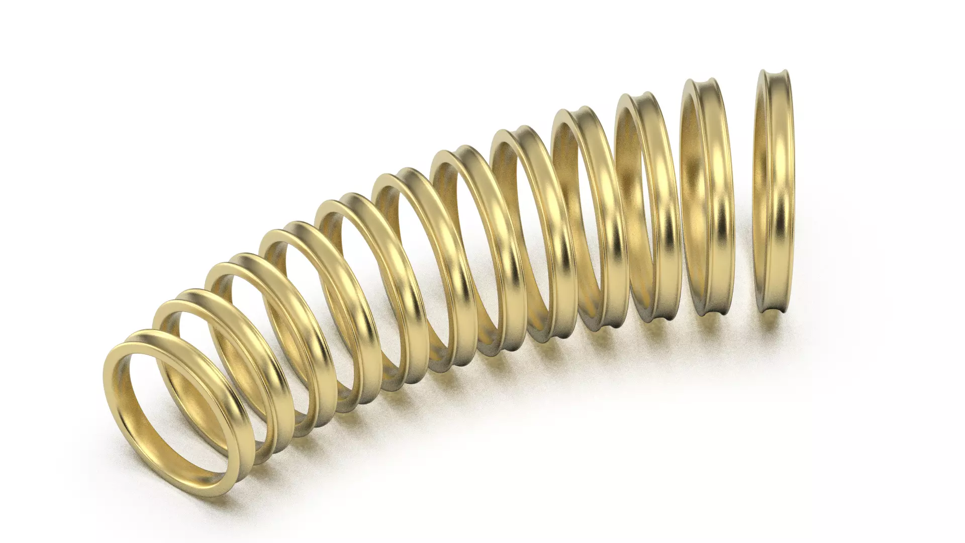 Band Ring for Men print model 3D R0136 W 3mm EU48- 70 3D print model_0