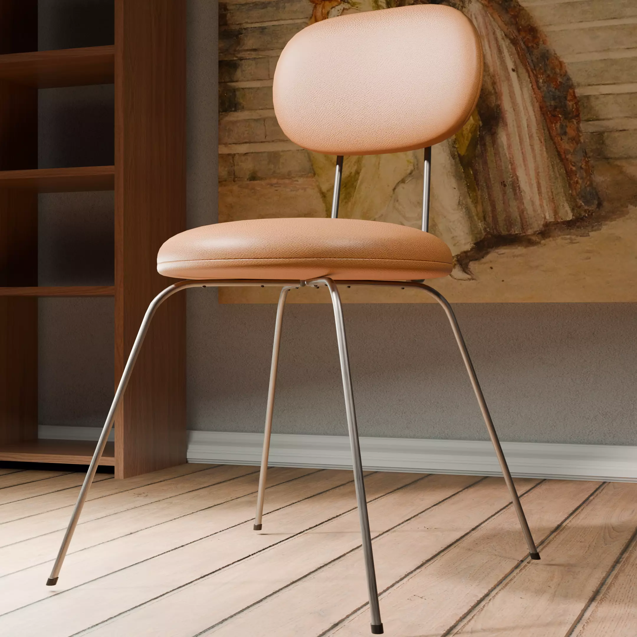 Archviz Single Seat 2 Basic Scene and Lighting 3D model
