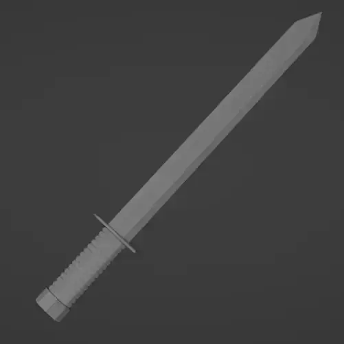 Low-poly Sword