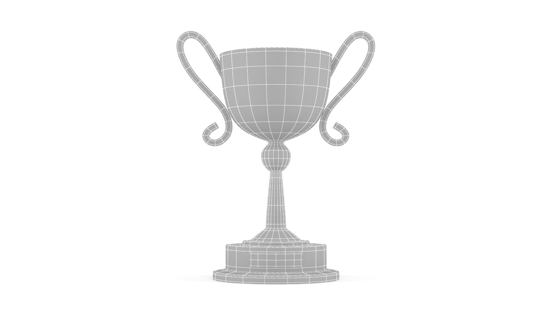 Trophy Cups 3D model_8