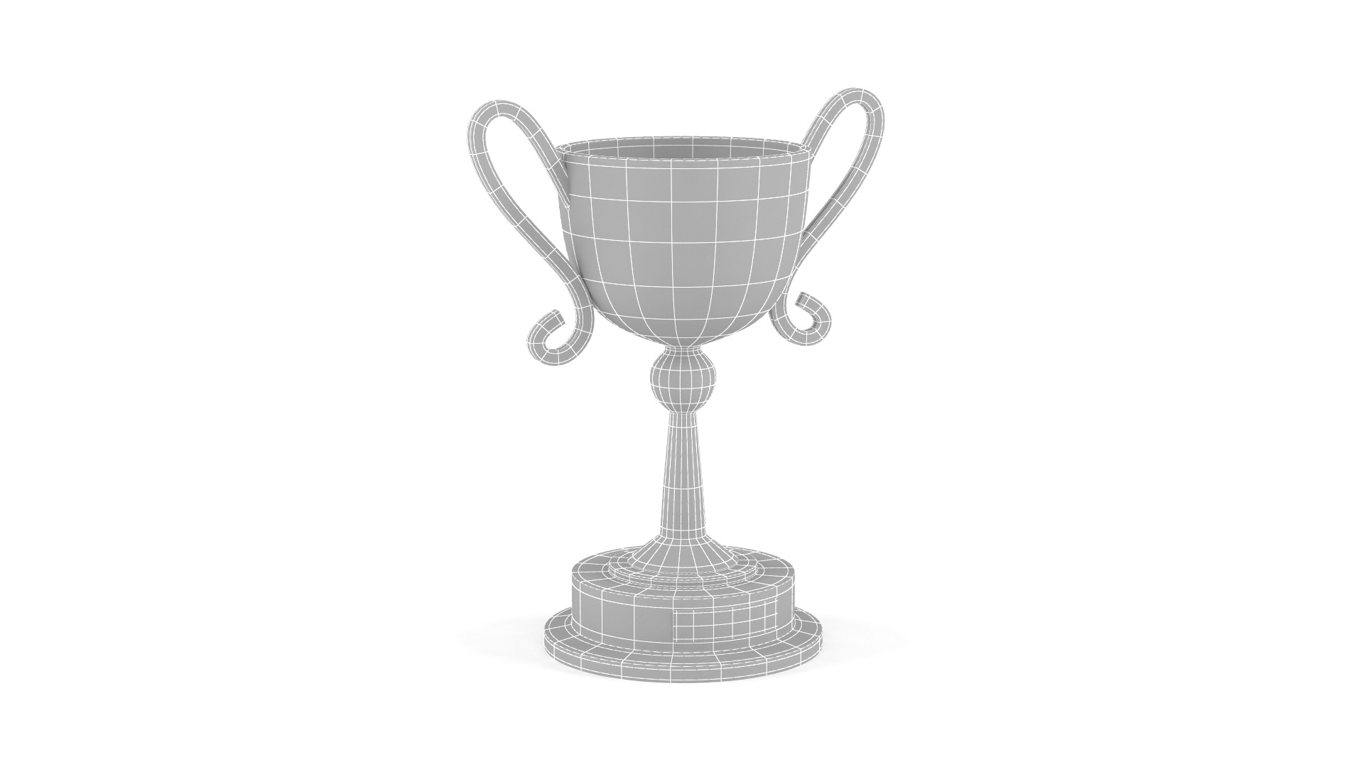 Trophy Cups 3D model_9