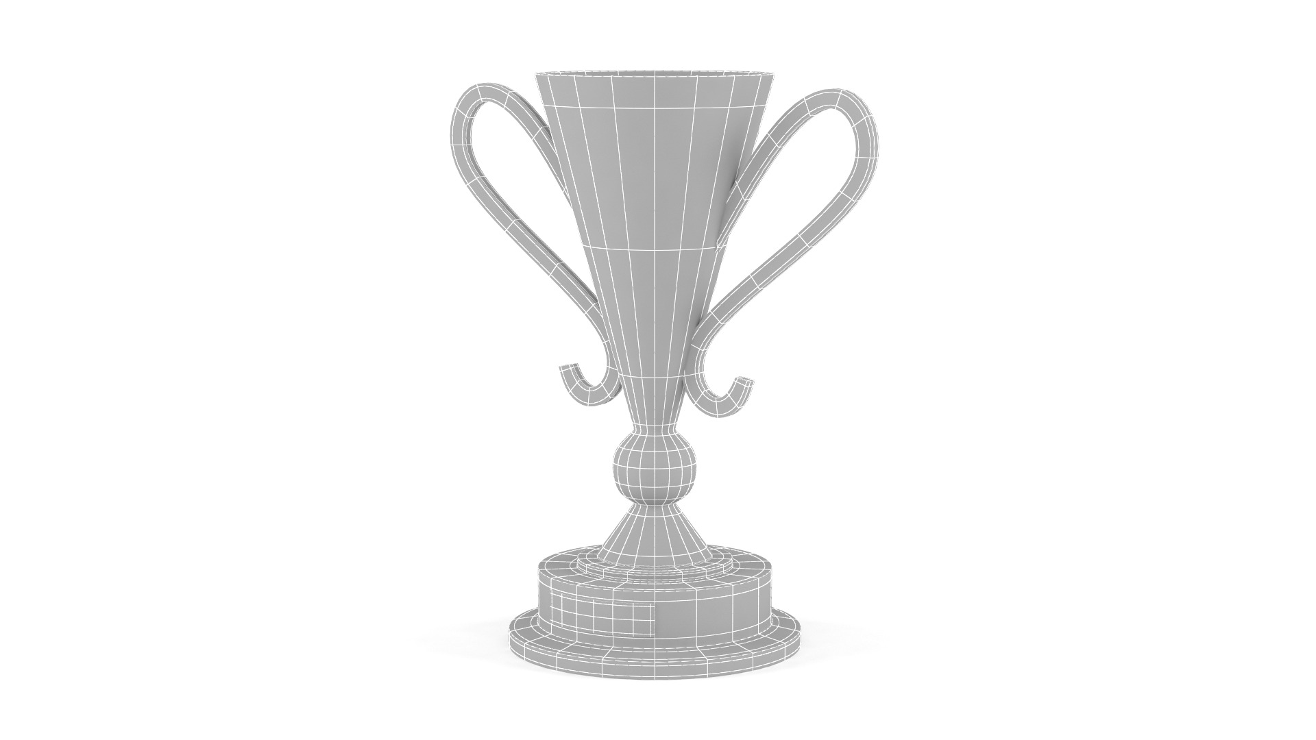 Trophy Cups 3D model_7