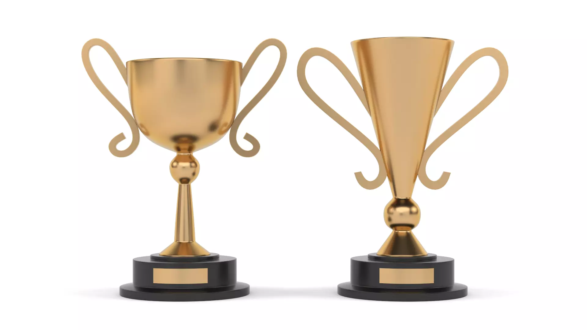 Trophy Cups 3D model_0