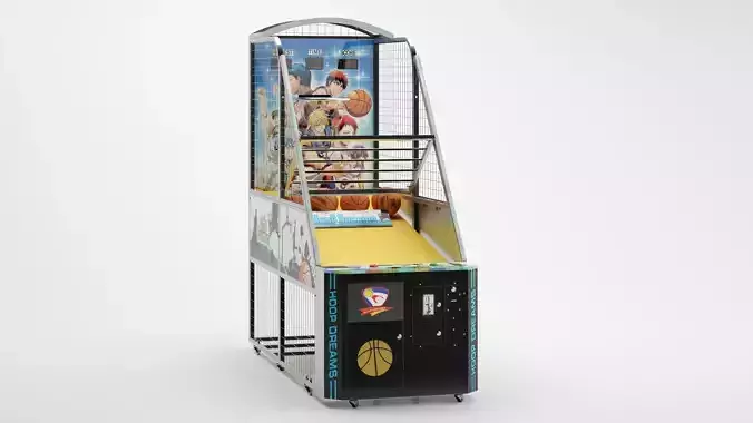 Basketball Slot Machine Hoop Dreams 3D model