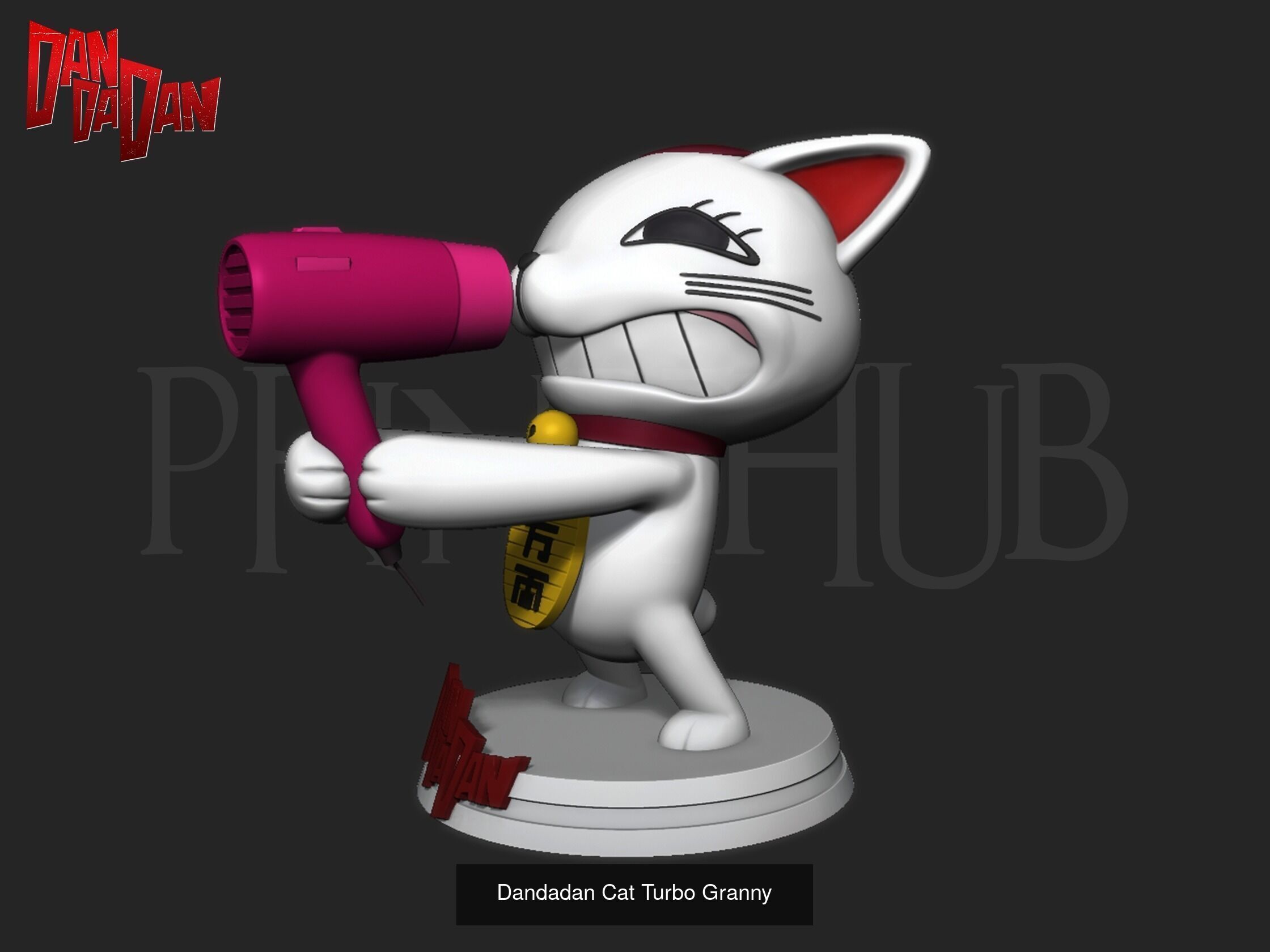  Dandadan Cat Turbo Granny 3D collection _5