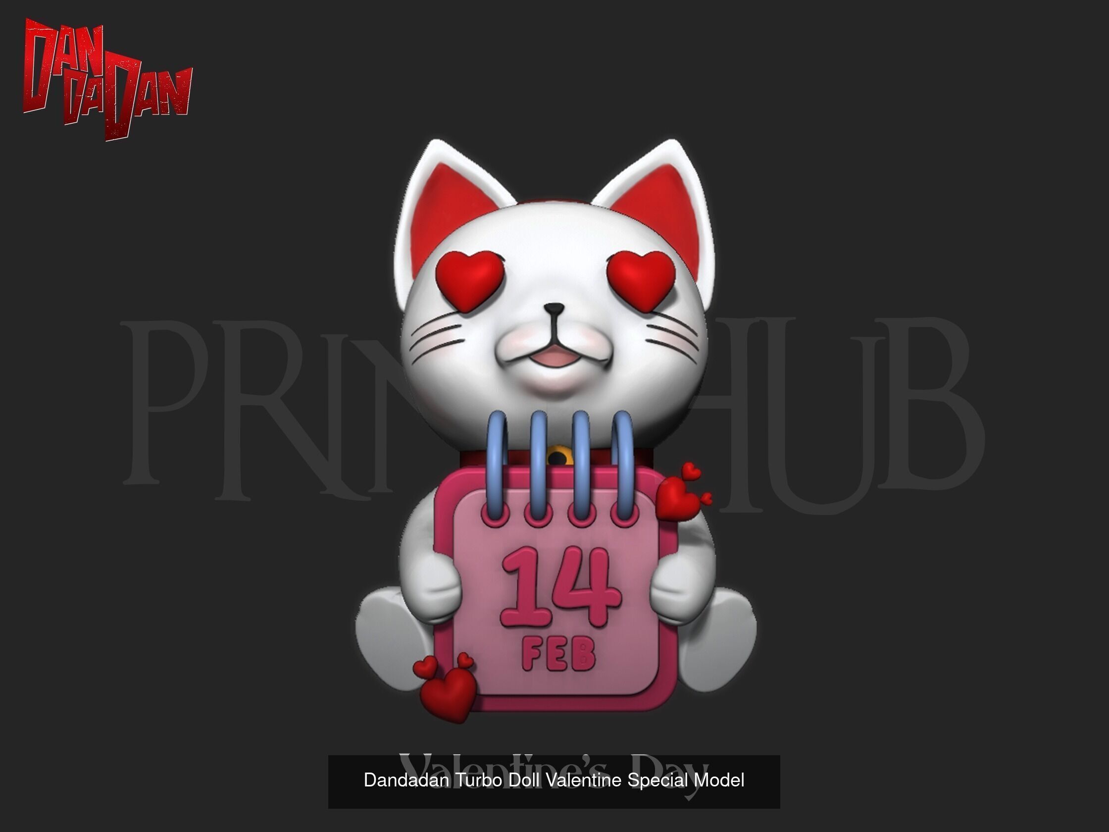  Dandadan Cat Turbo Granny 3D collection _6