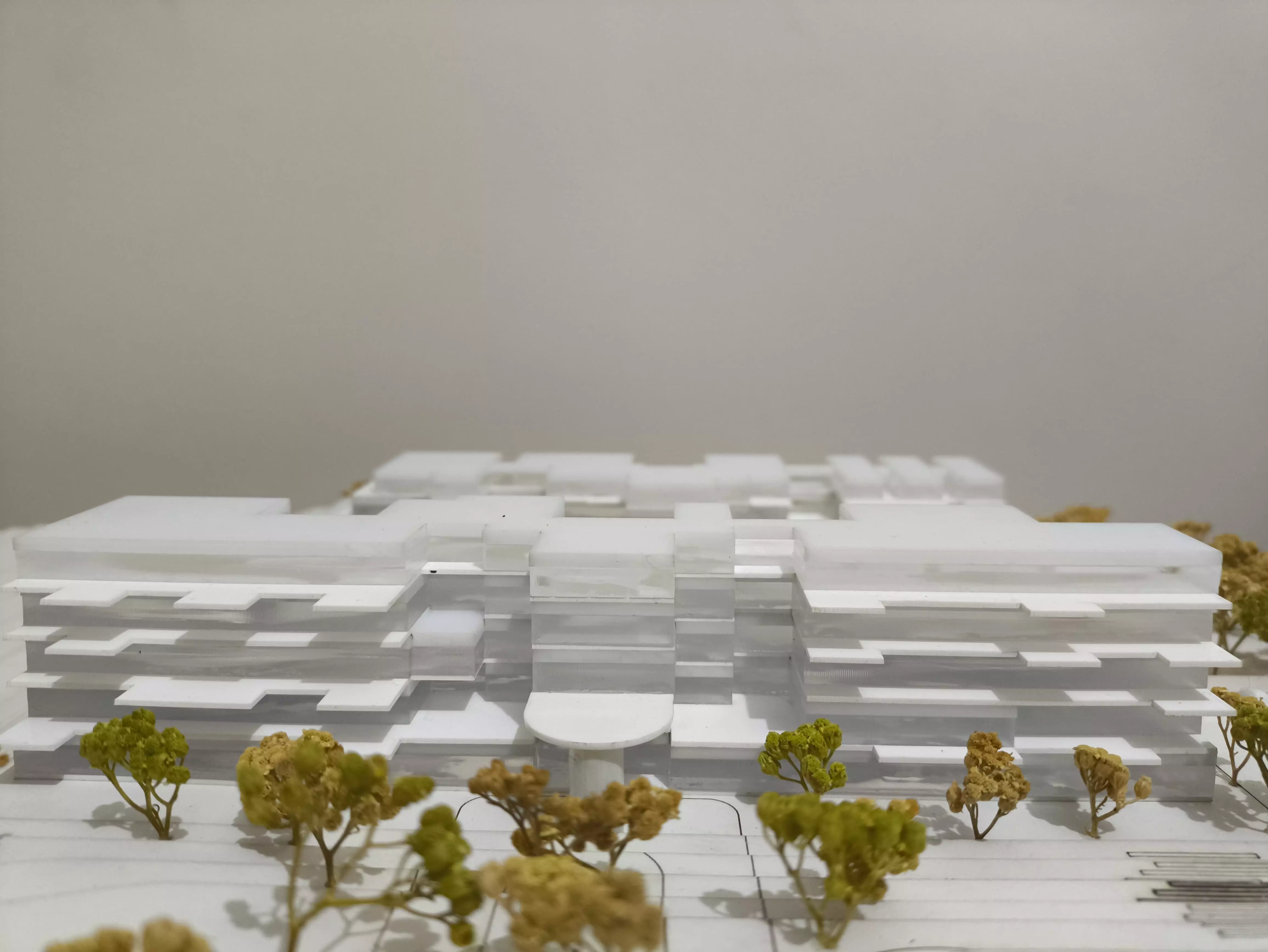 Sky Garden Hotel Modern 3D Architectural Model 3D model_20