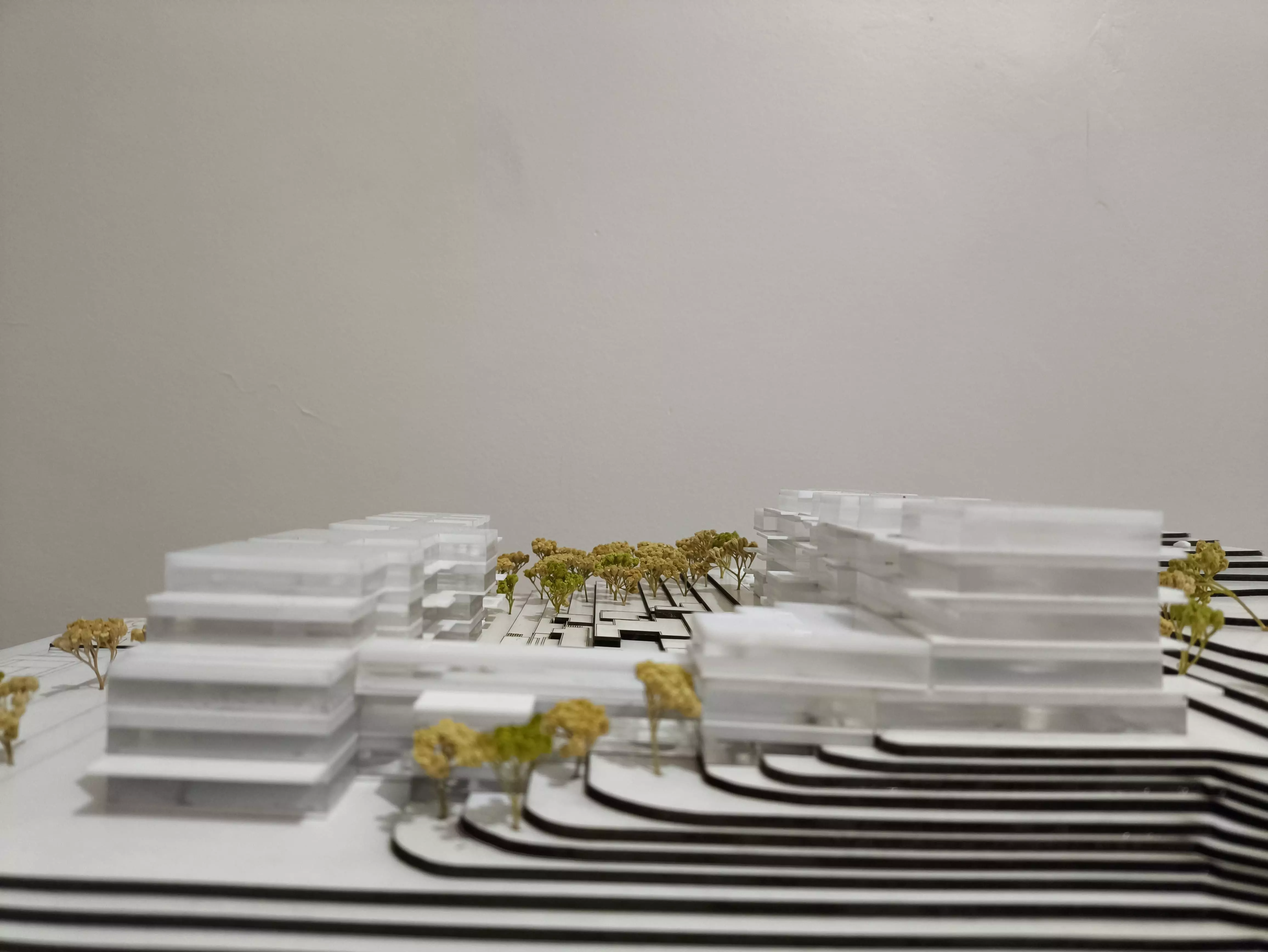 Sky Garden Hotel Modern 3D Architectural Model 3D model_23