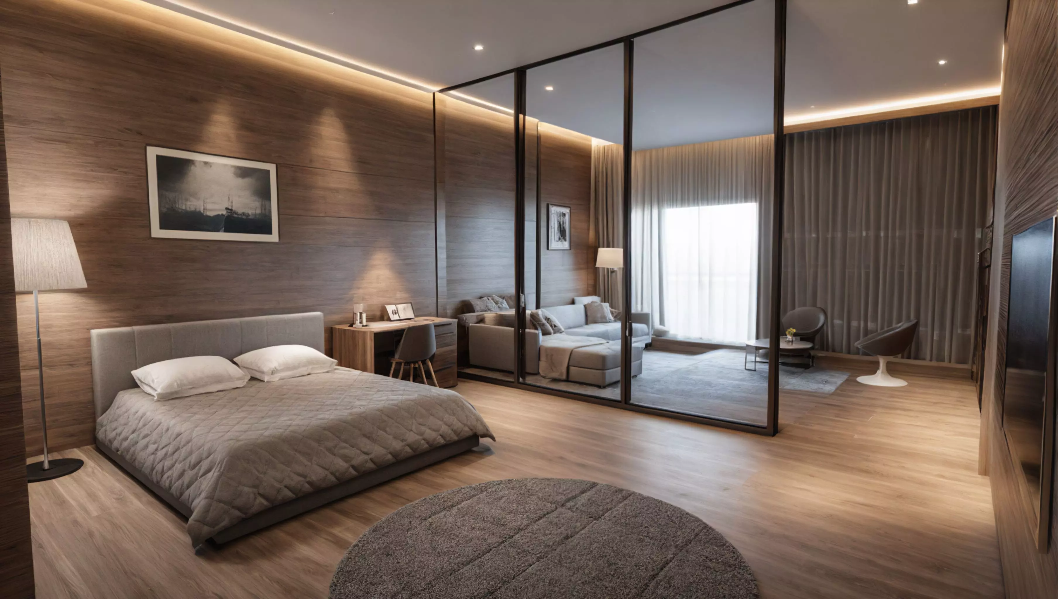 Sky Garden Hotel Modern 3D Architectural Model 3D model_11