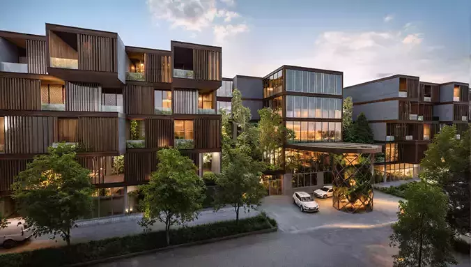 Sky Garden Hotel Modern 3D Architectural Model 3D model Sky Garden Hotel Modern 3D Architectural Model 3D model