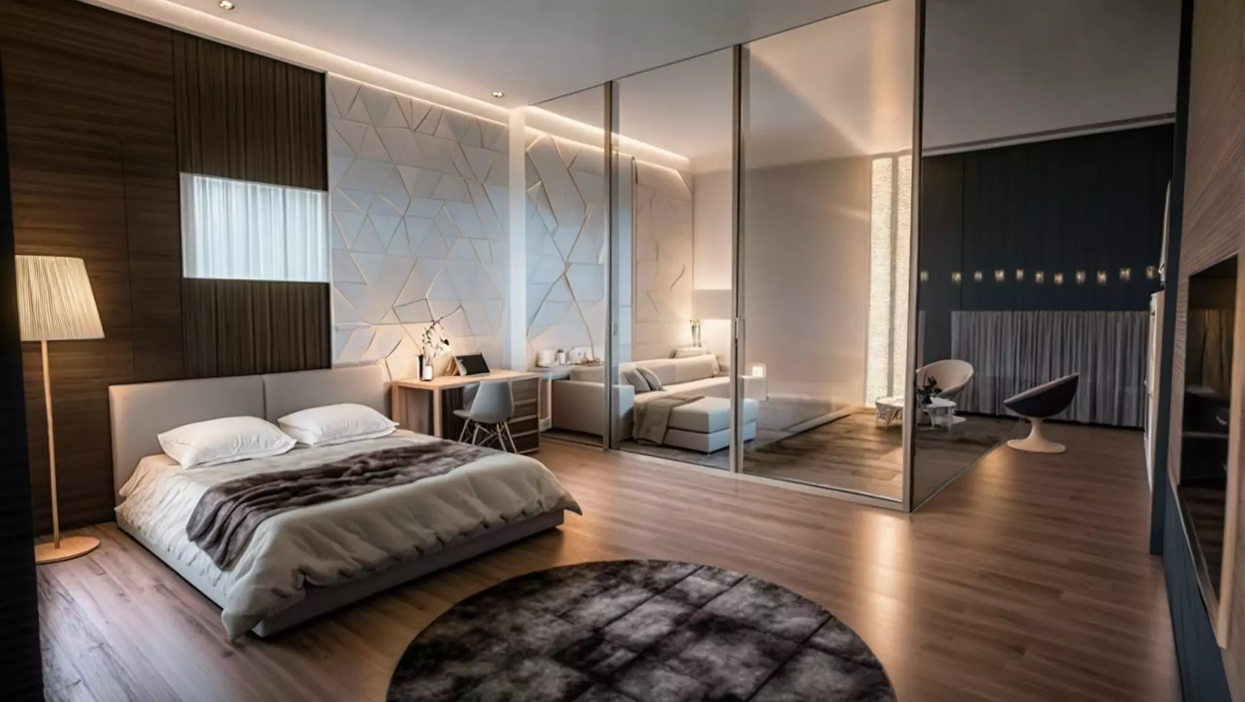 Sky Garden Hotel Modern 3D Architectural Model 3D model_10