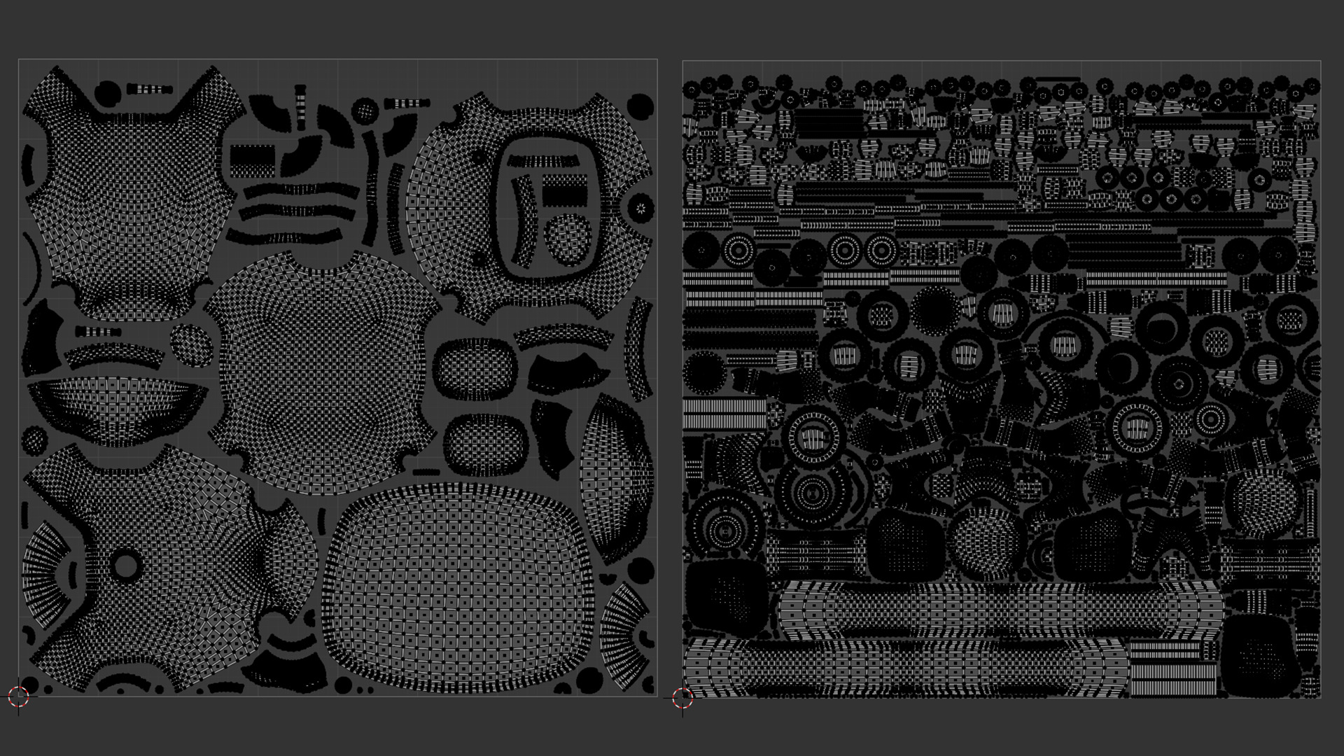 Robot-001 Low-poly 3D model_6