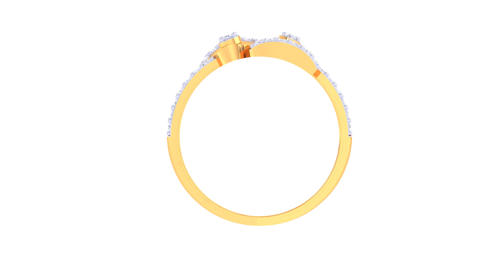 Women Ring MTL 3dm STL OBJ FBX Details 3D print model_4