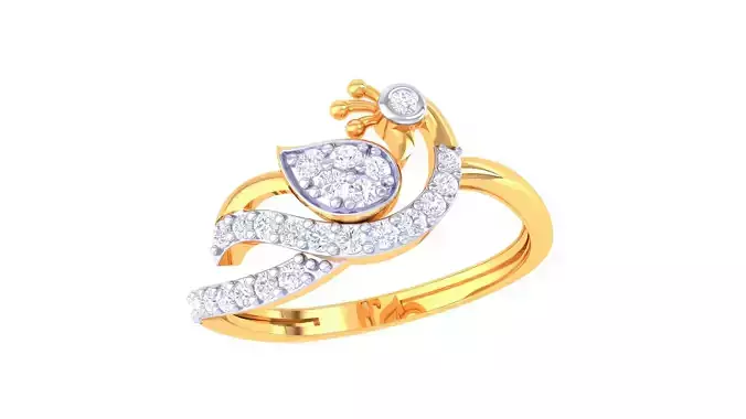  Women Ring MTL 3dm STL OBJ FBX Details