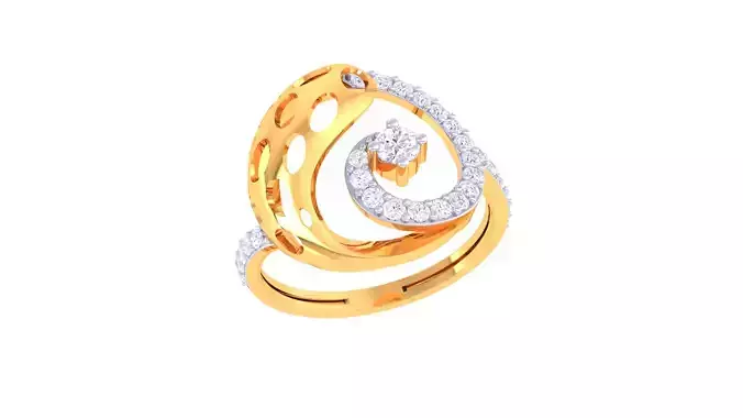  Women Ring MTL 3dm STL OBJ FBX Details