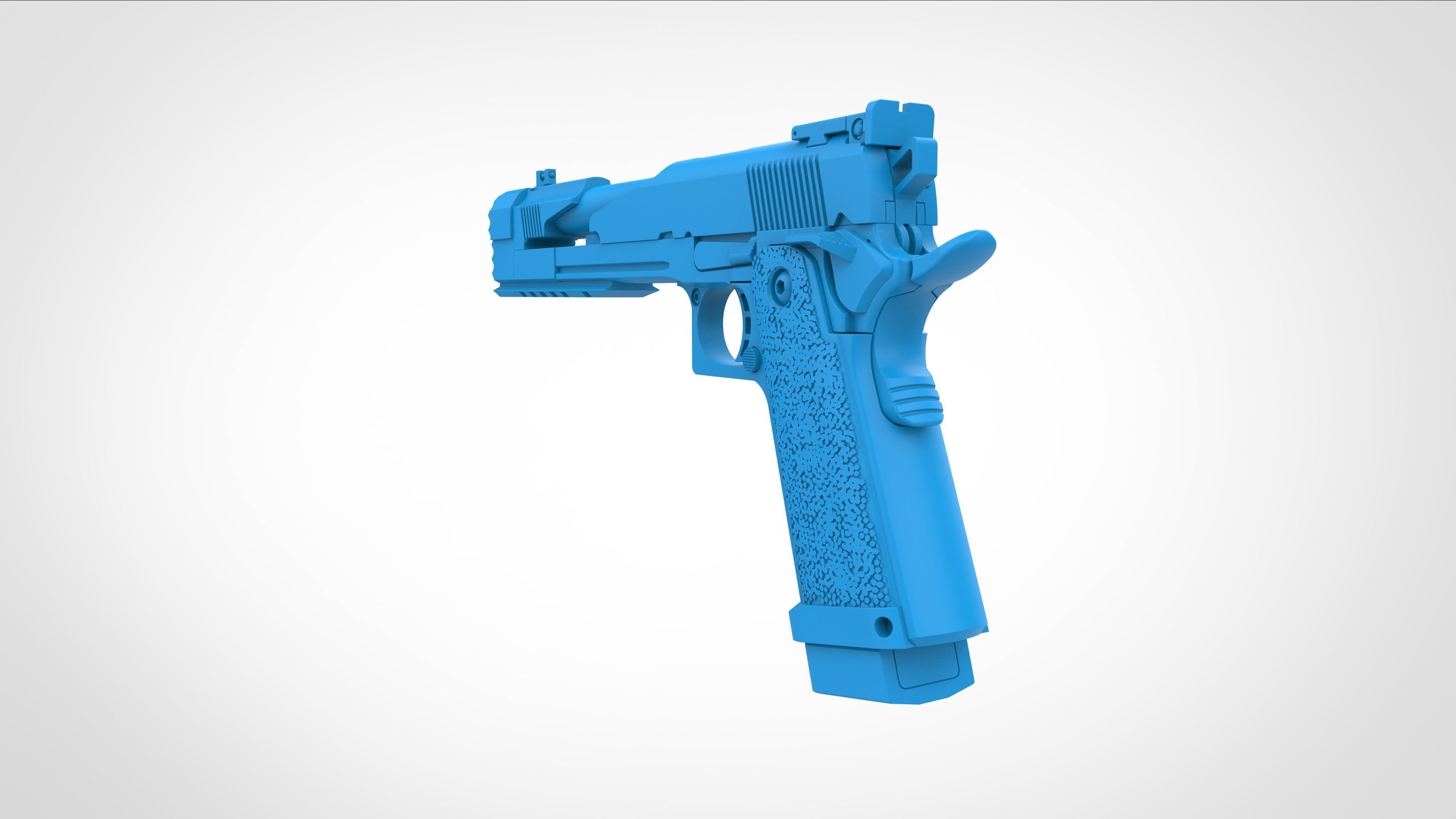 US Agent pistol from the Thunderbolts 2025 3D model_22