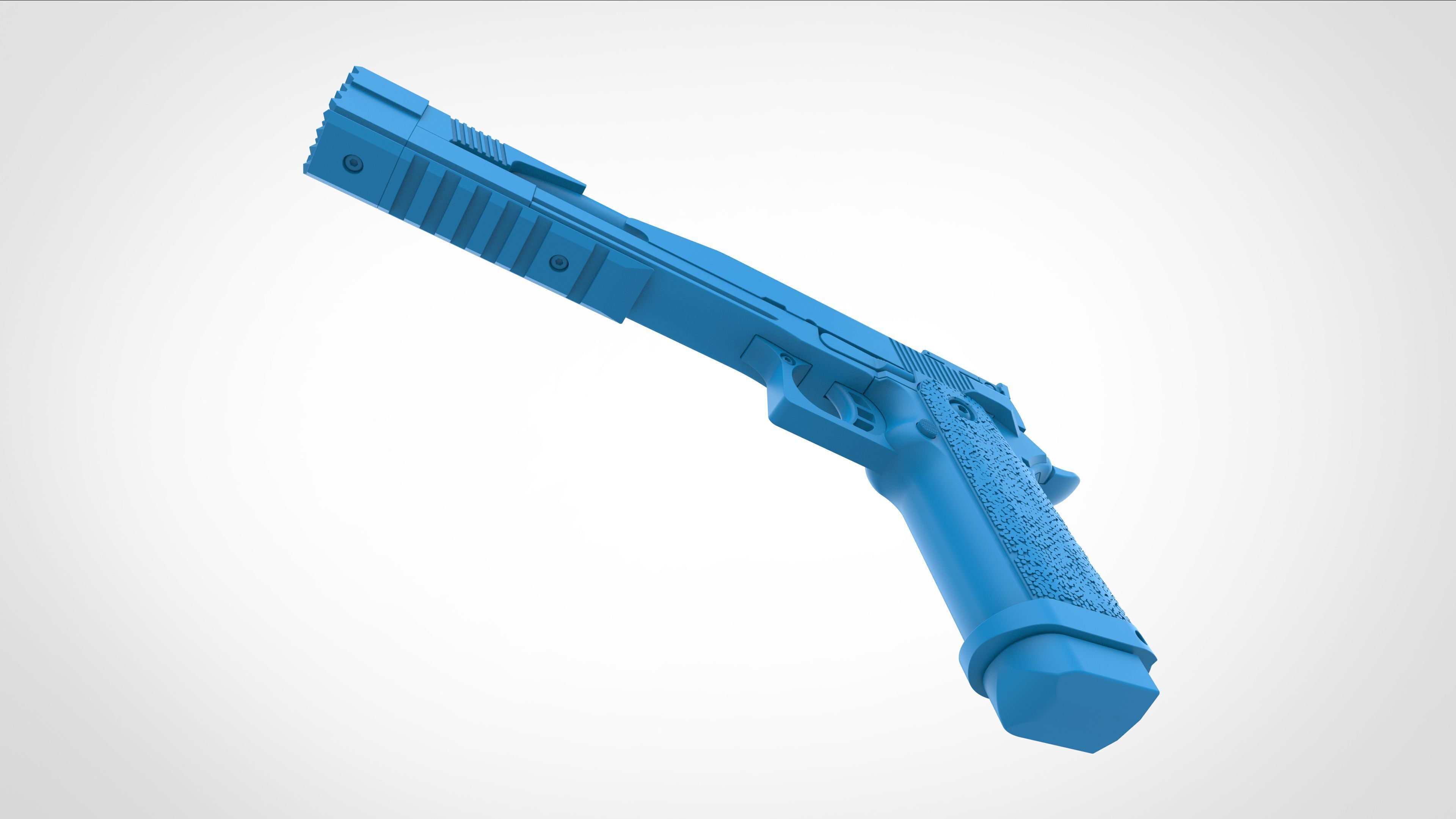 US Agent pistol from the Thunderbolts 2025 3D model_15