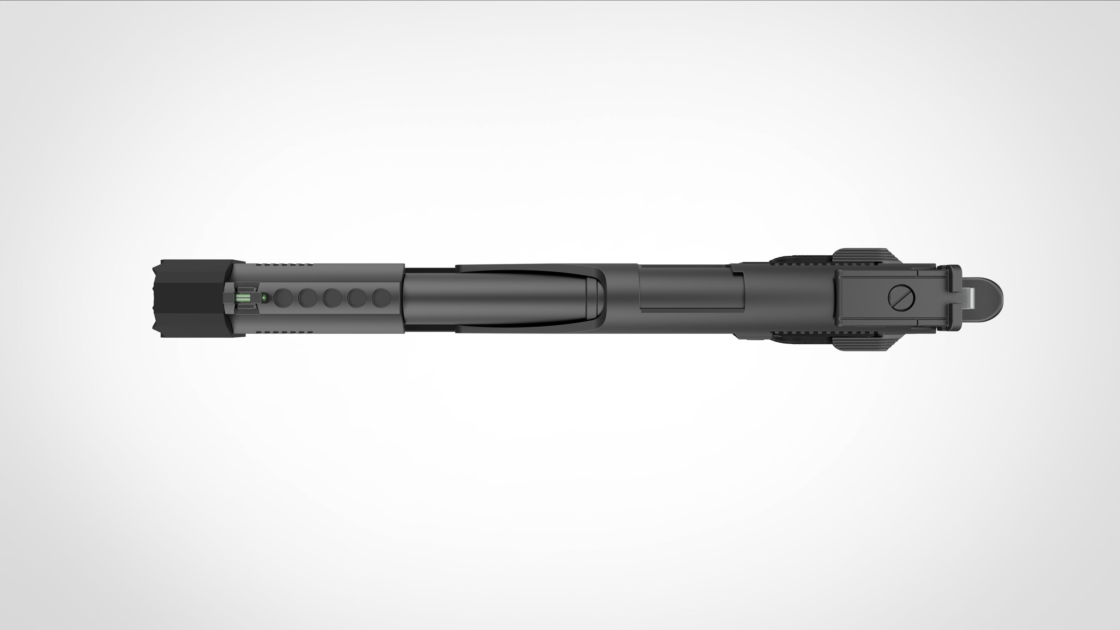 US Agent pistol from the Thunderbolts 2025 3D model_6