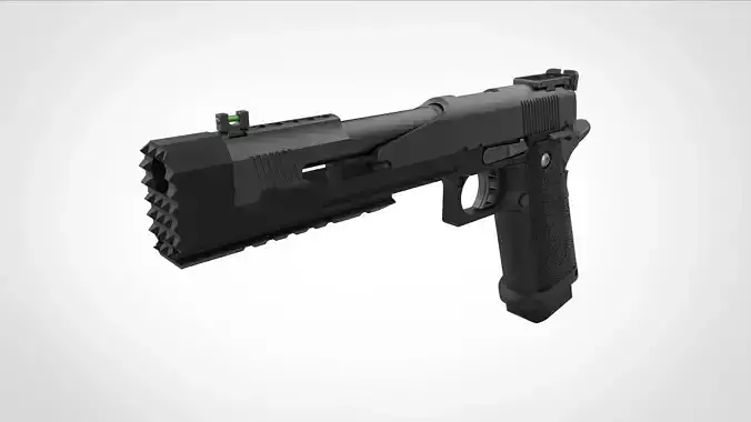 US Agent pistol from the Thunderbolts 2025 3D model