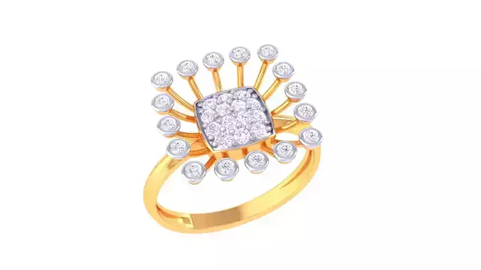  Women Ring MTL 3dm STL OBJ FBX Details