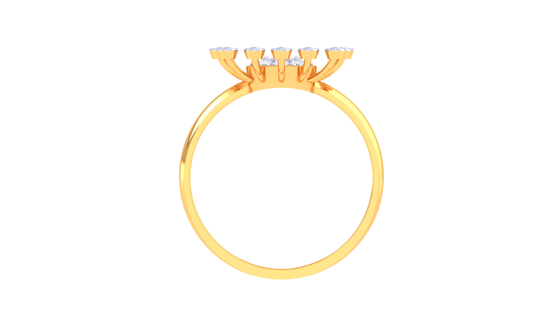  Women Ring MTL 3dm STL OBJ FBX Details 3D print model_4