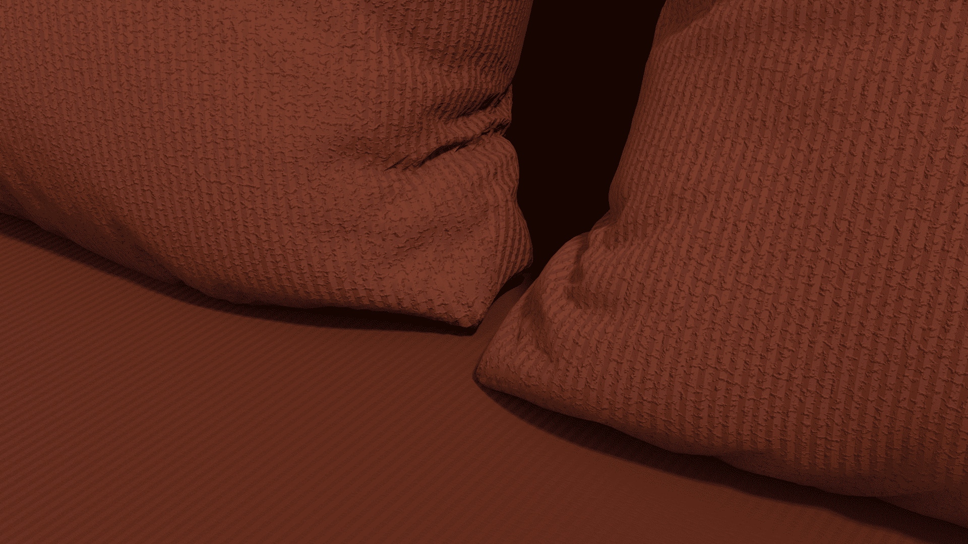 Boston sofa red 3D model_3
