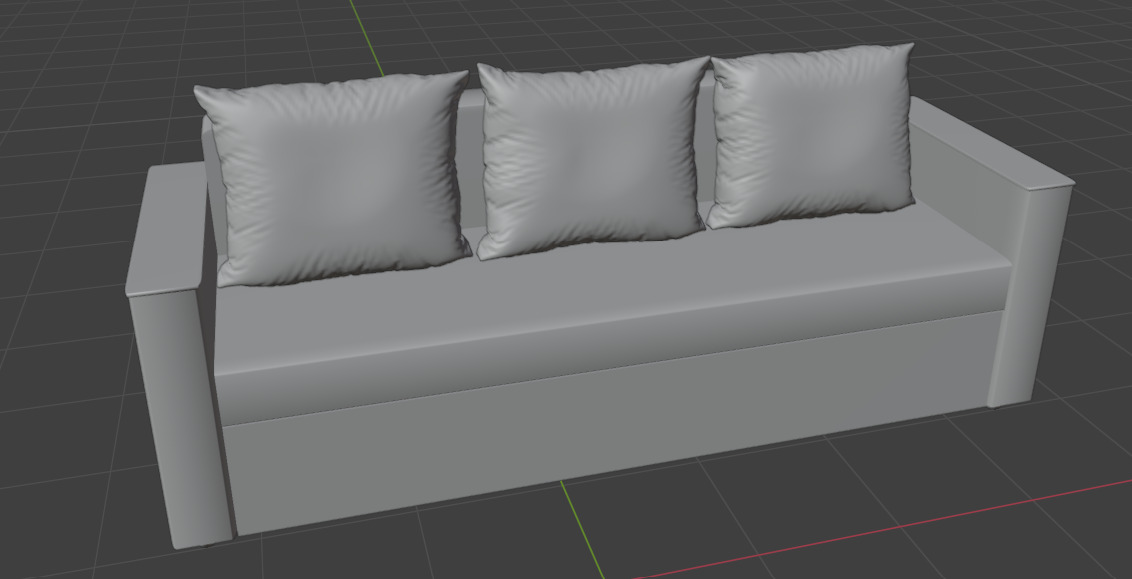 Boston sofa red 3D model_12