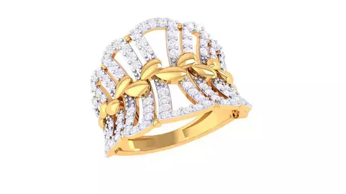  Women Ring MTL 3dm STL OBJ FBX Details