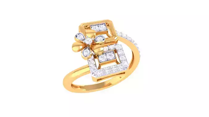  Women Ring MTL 3dm STL OBJ FBX Details