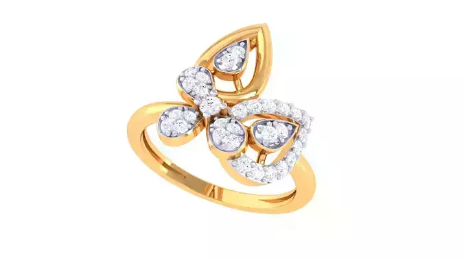  Women Ring MTL 3dm STL OBJ FBX Details