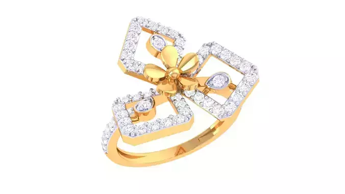 Women Ring MTL 3dm STL OBJ FBX Details