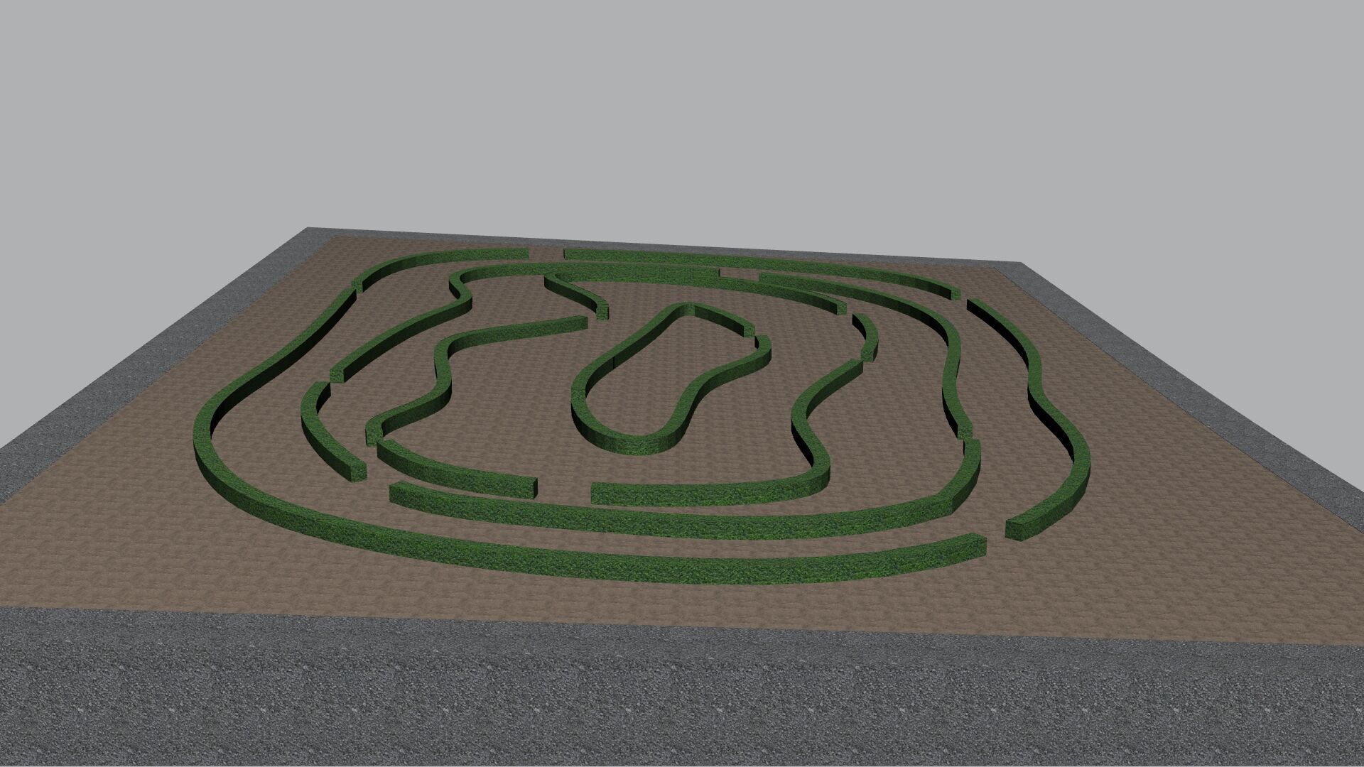 Maze Labyrinth 3D model_9