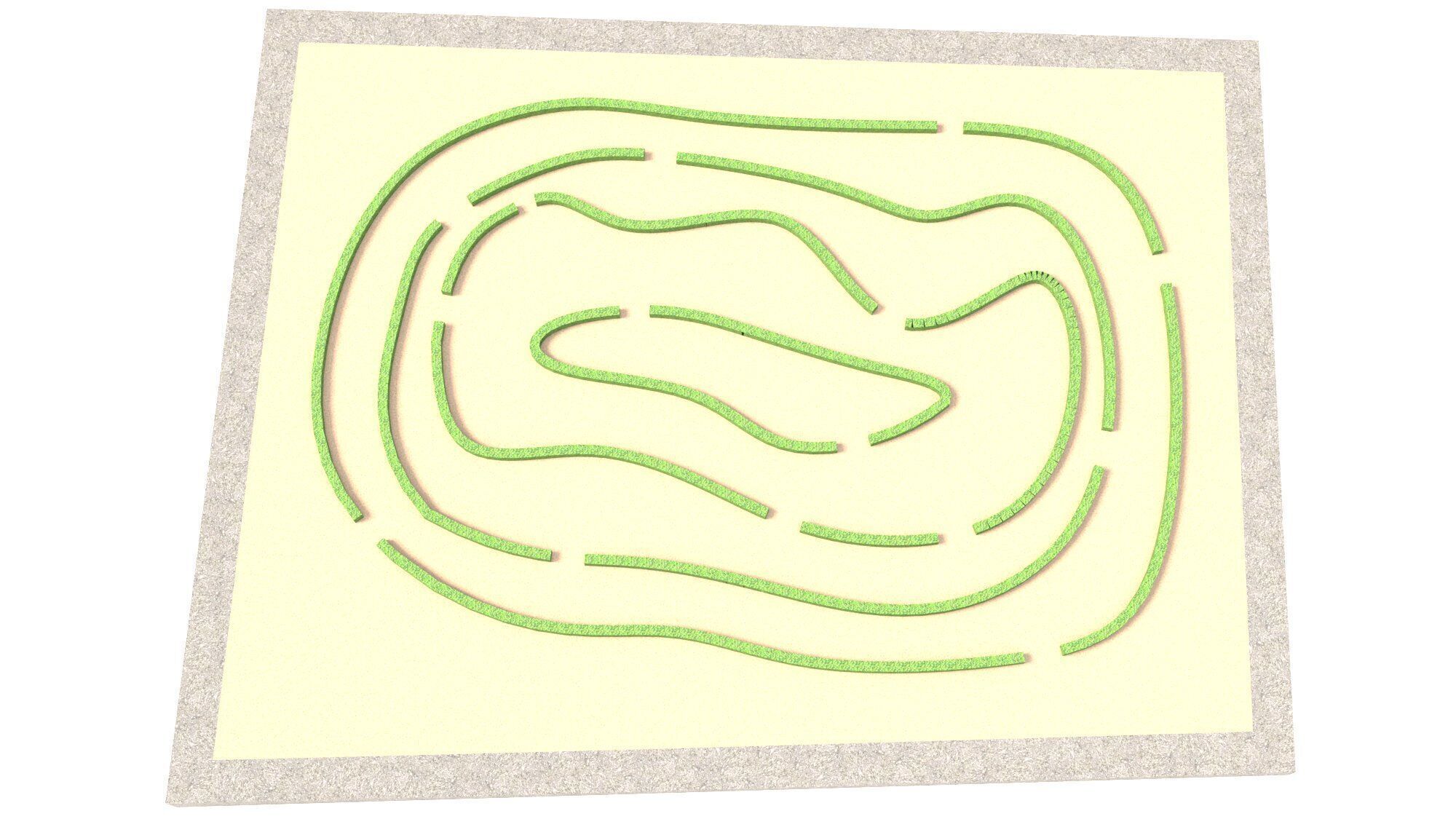 Maze Labyrinth 3D model_1