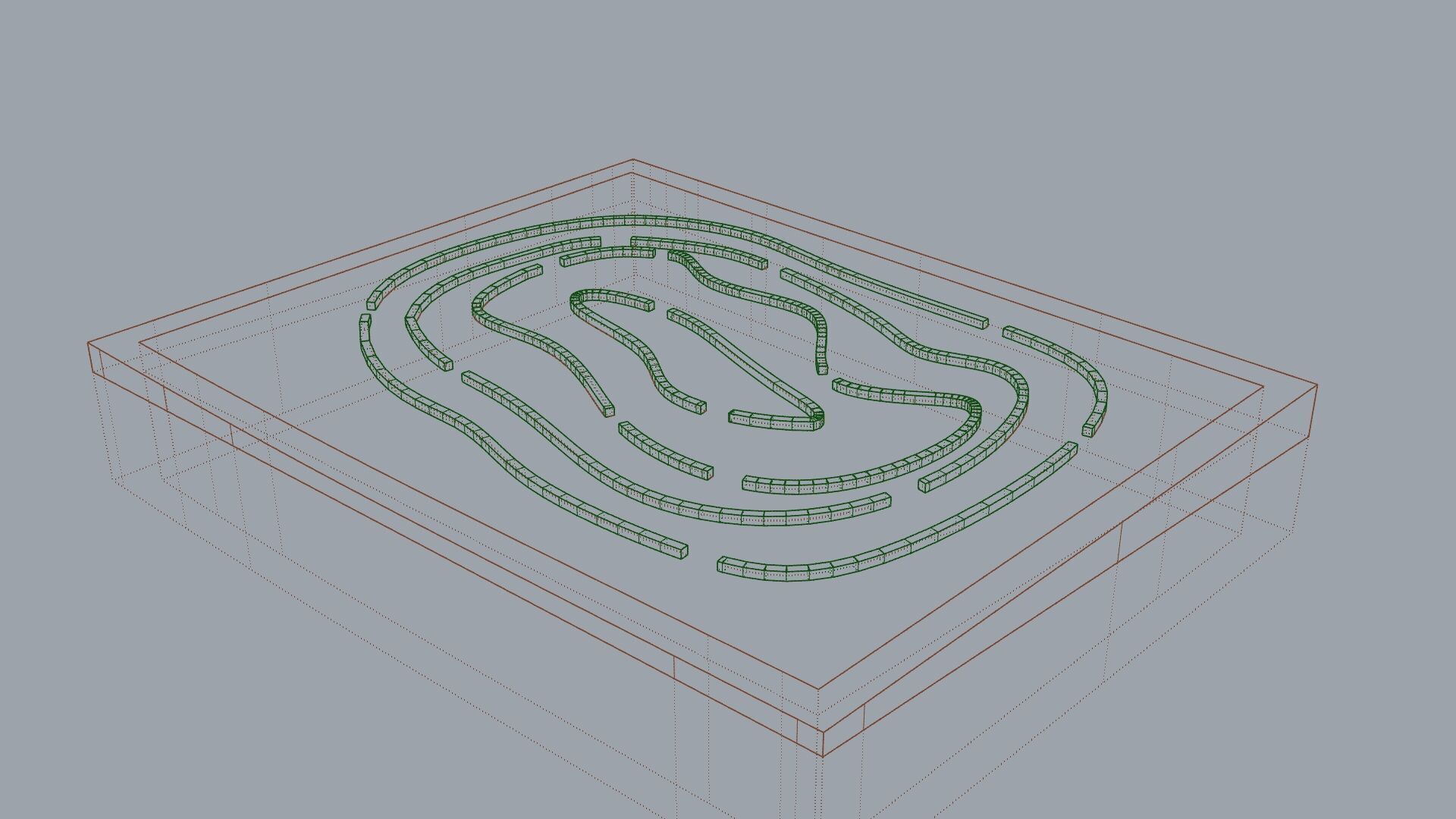 Maze Labyrinth 3D model_8