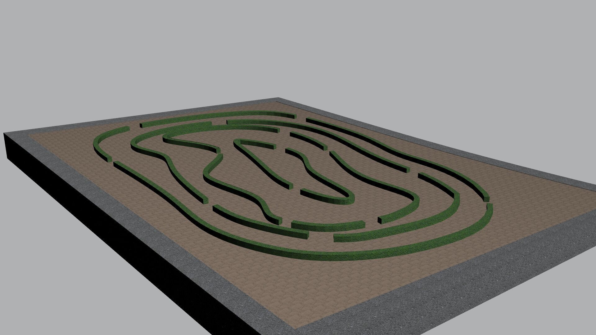Maze Labyrinth 3D model_4