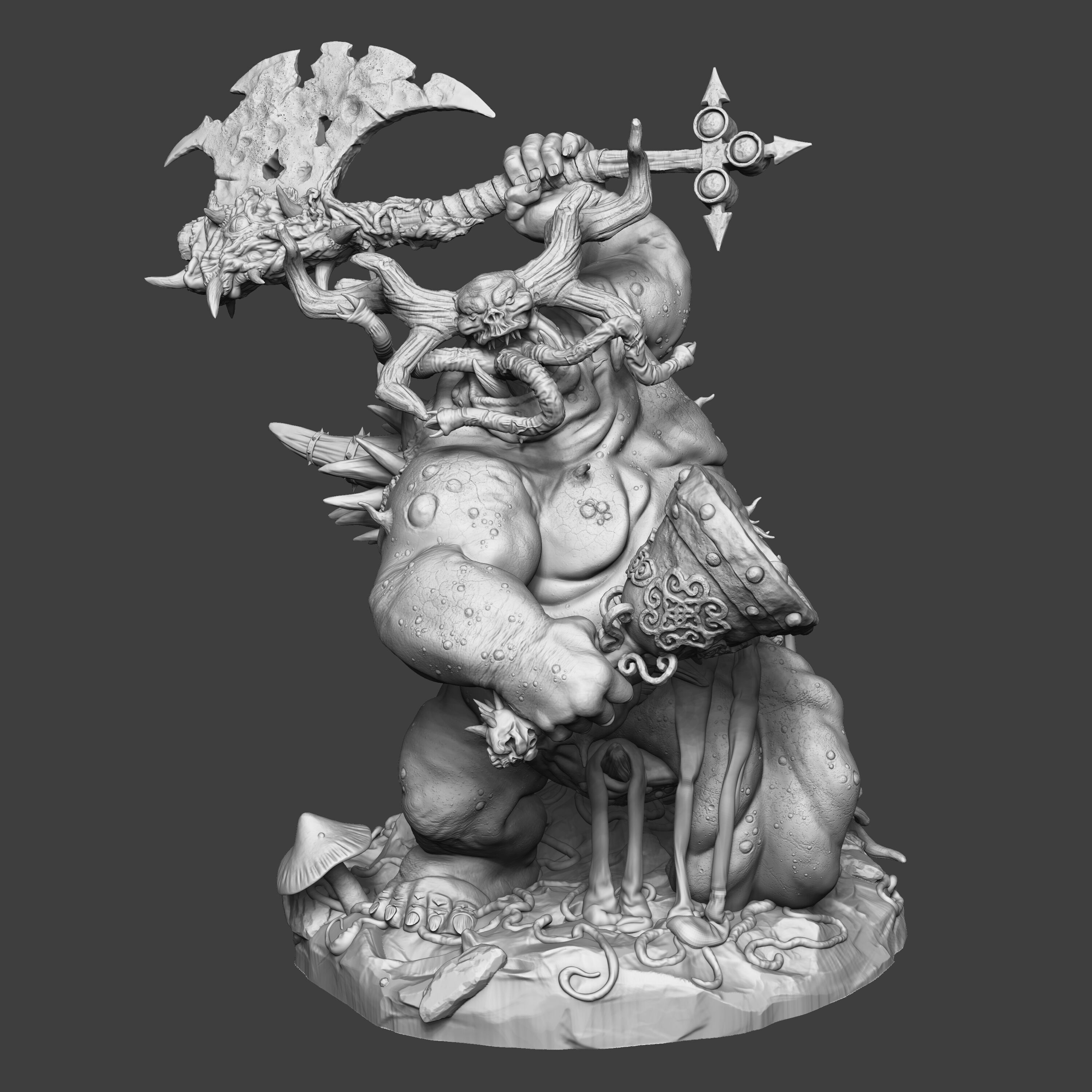 Rotfather Plague Demon 3D print model_8