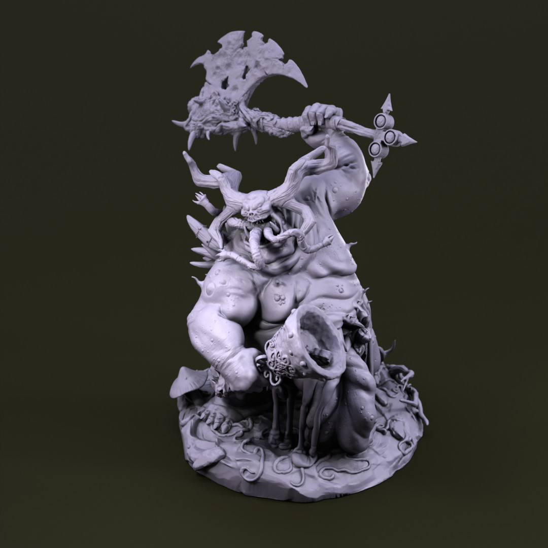 Rotfather Plague Demon 3D print model_1