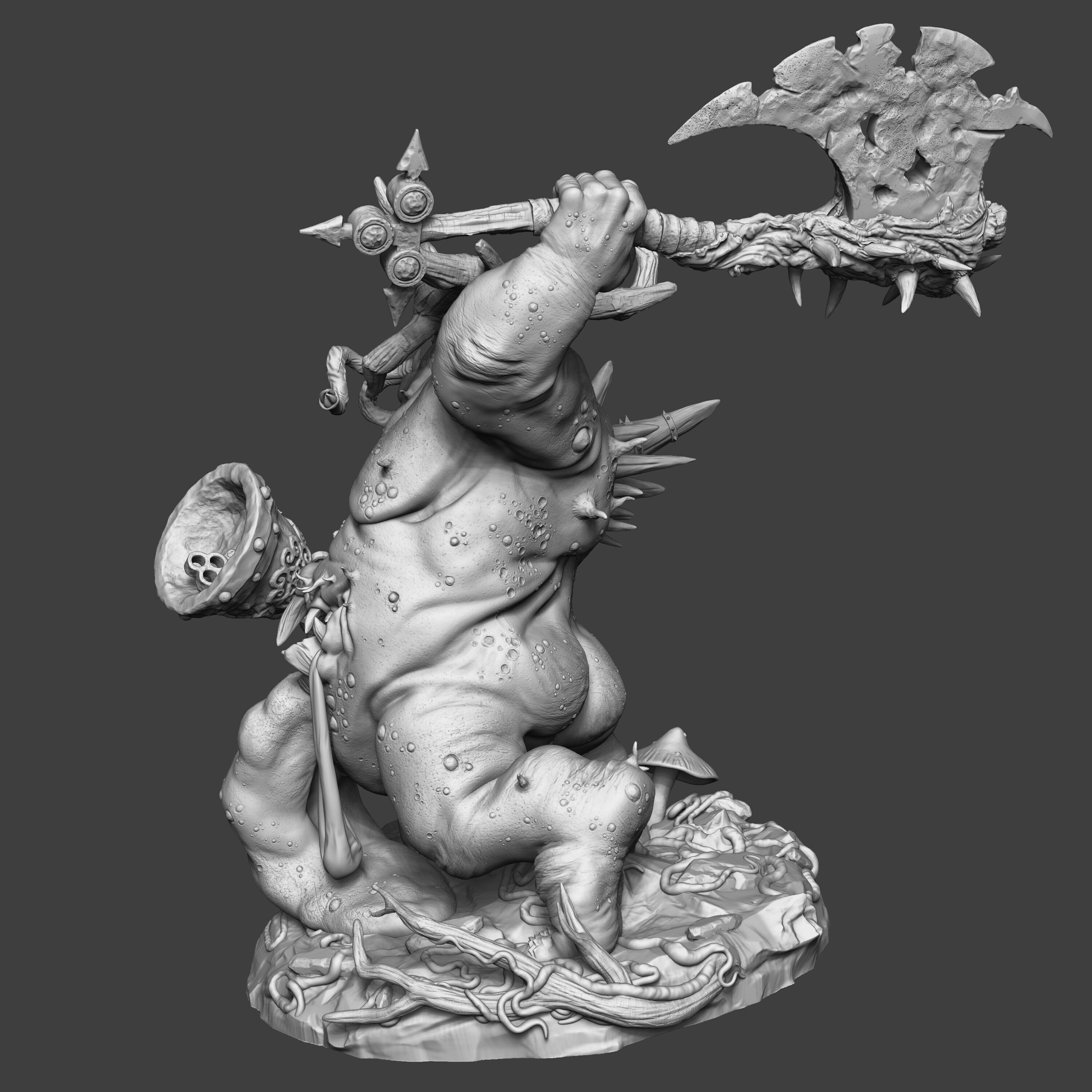 Rotfather Plague Demon 3D print model_5