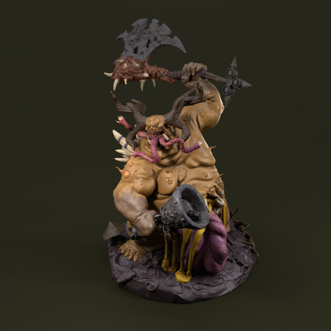 Rotfather Plague Demon 3D print model_2